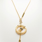 N-g-0015_Solarplexus necklace kette schmuck_sonnenuhr_sundial